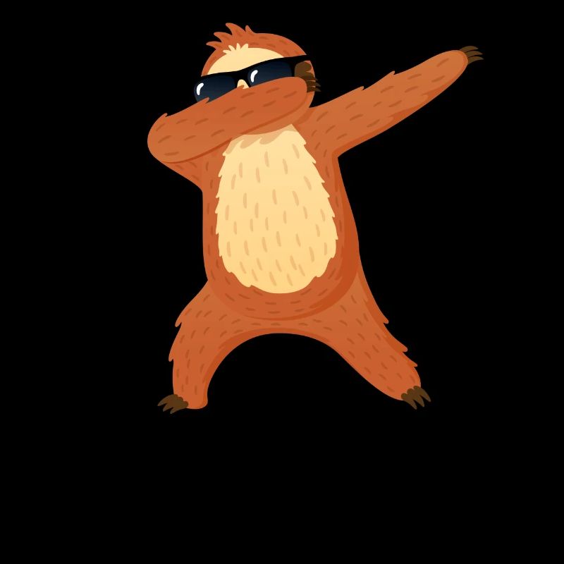 Faultier Dab Dabbing Sonnenbrille Chill
