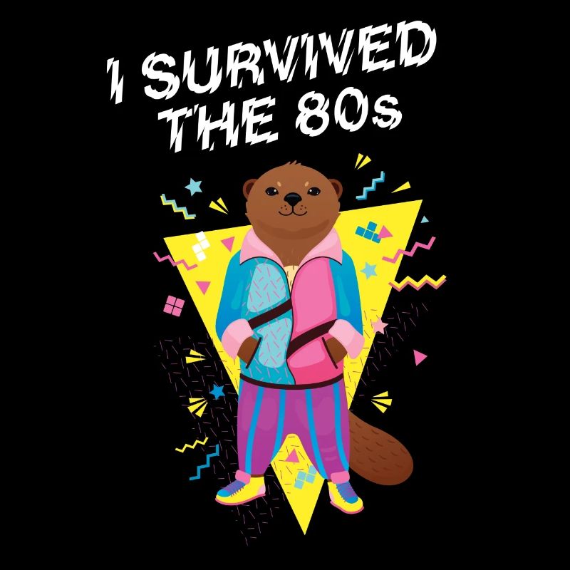 I Survived The 80's - Cool Otter