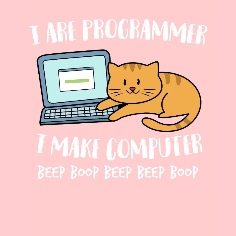 I Are Programmer Computer Lustige Katze Beep Boop