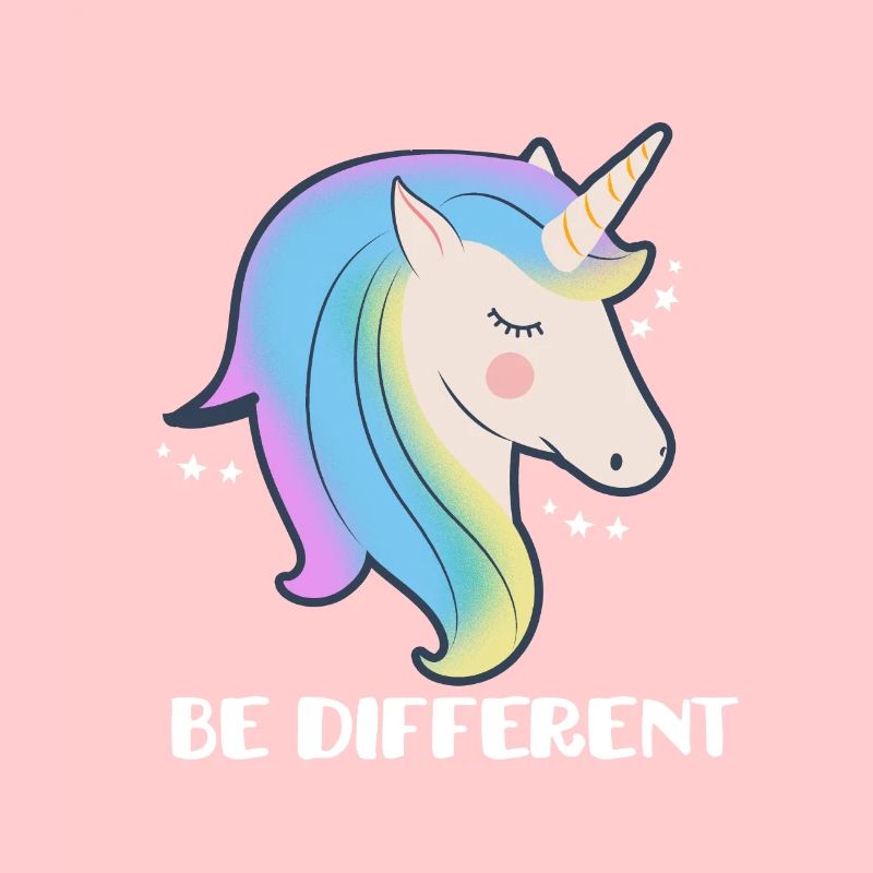 Soyez différent Licorne