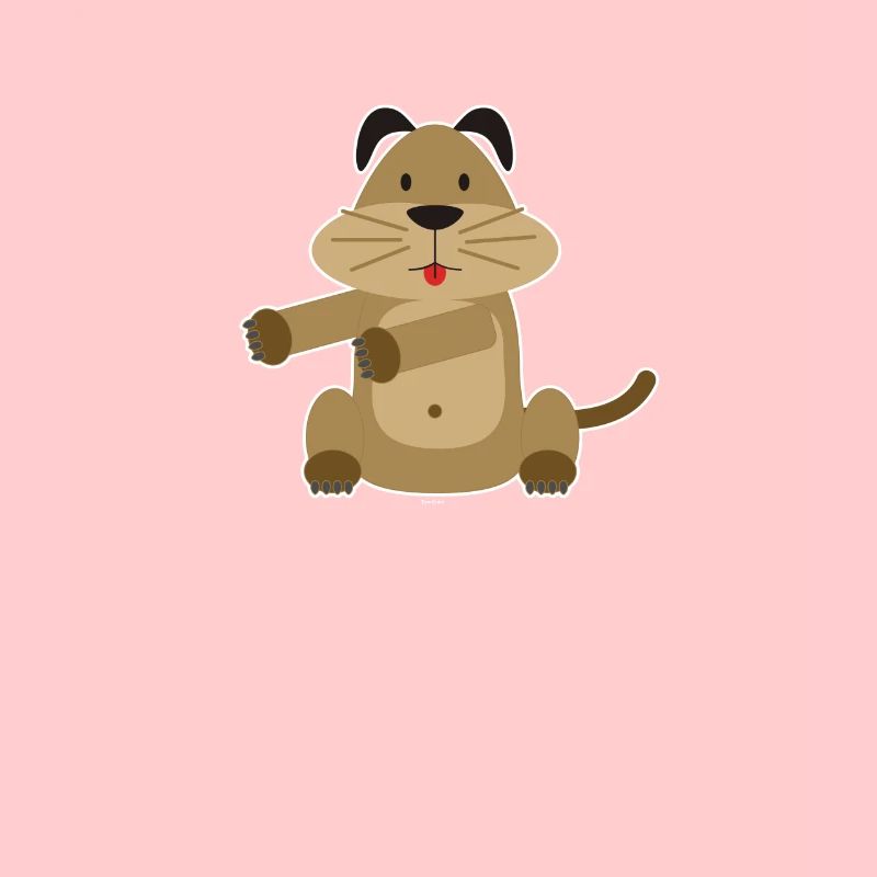 Floss Dance Move Dog