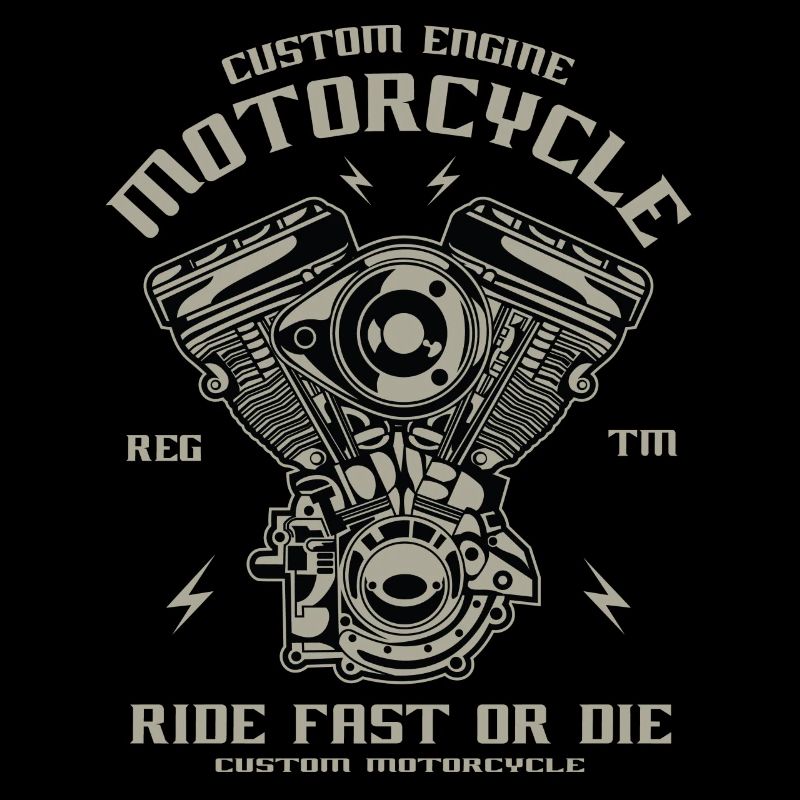 Motorcycle engine conversion Chopper Custom Engine