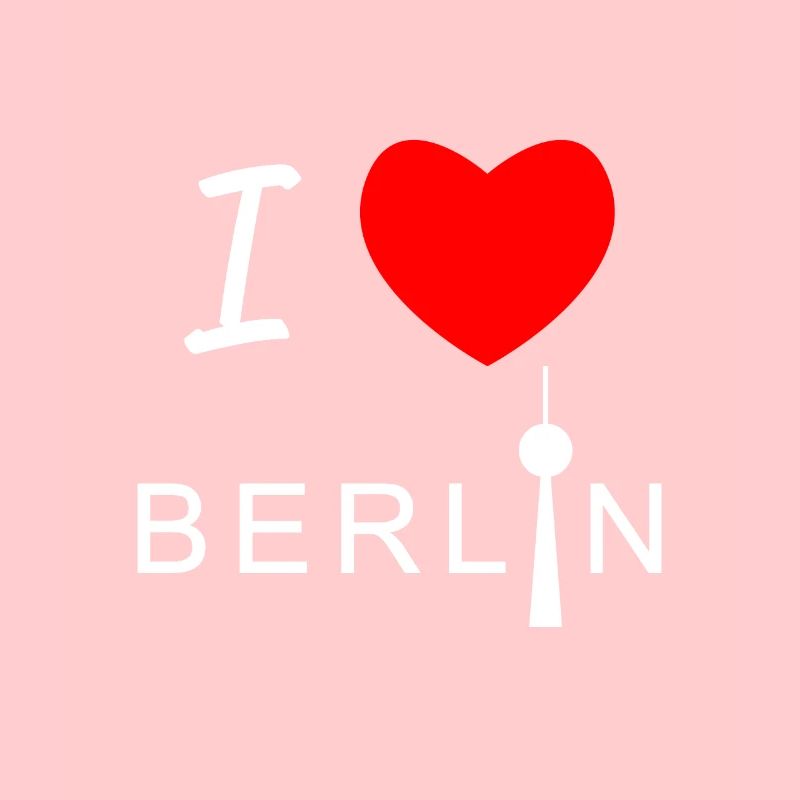 J'aime le cadeau de conception de chemise de Berlin