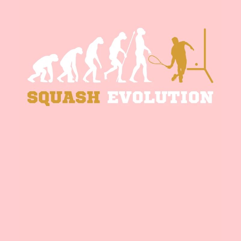 Squash Squash Player Evolution Gift