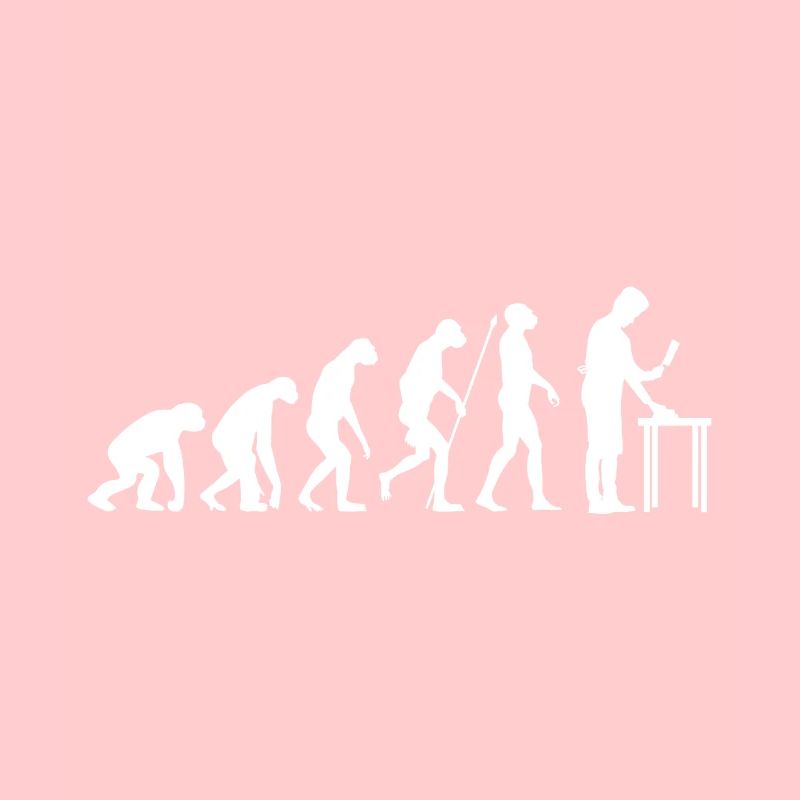 Metzger Evolution Schlachter Fleischer Schinken