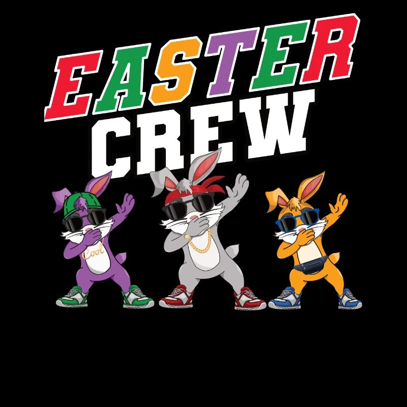 Dabbing Easter Crew