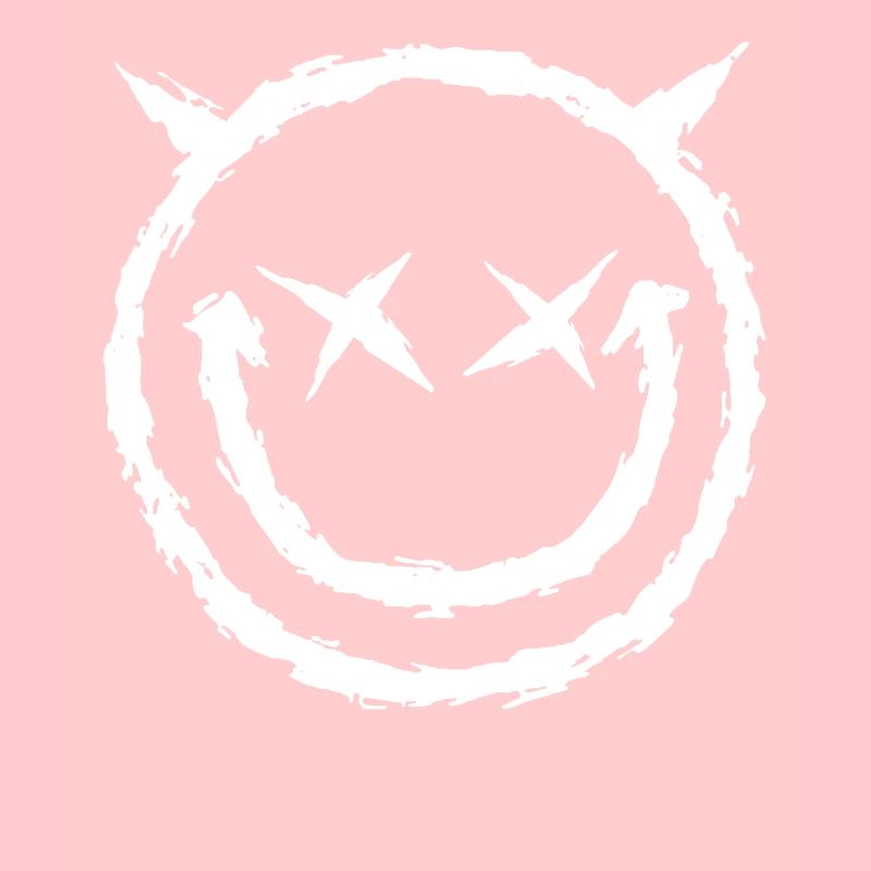 Bad Evil with Horns White