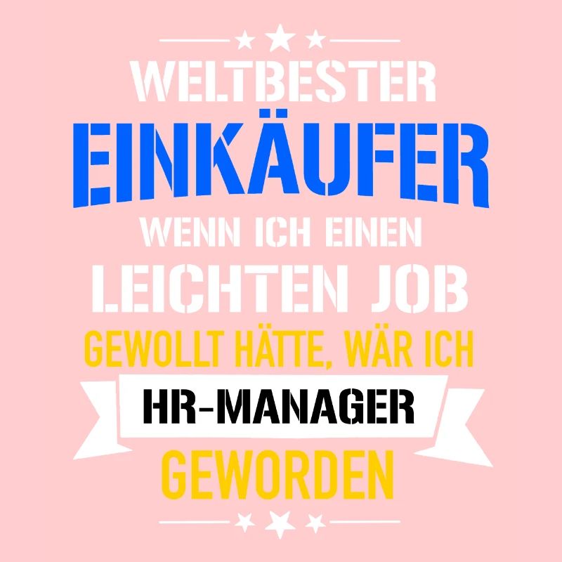 Lustiger Spruch Weltbester Einkäufer HR-Manager