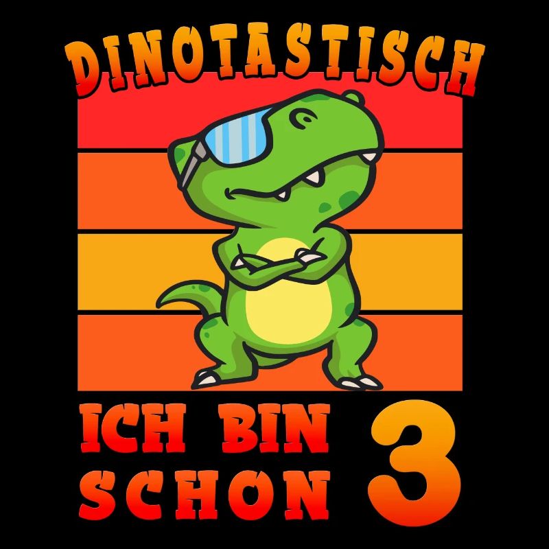 T-Rex Dinosaurier 3. Geburtstag Dino Junge 3 Jahre