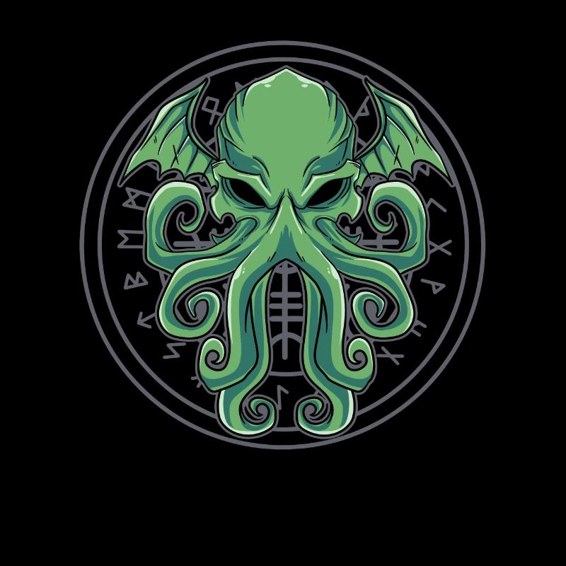 Cthulhu Myth Old Artstyle Gift