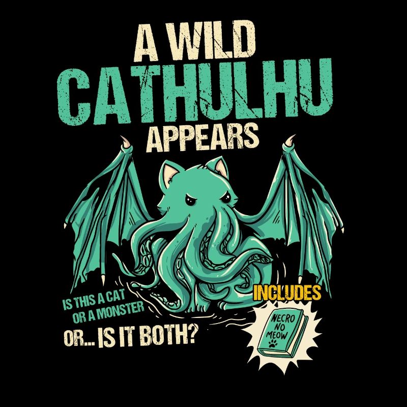 Ein wilder Cathulhu erscheint - Kawaii