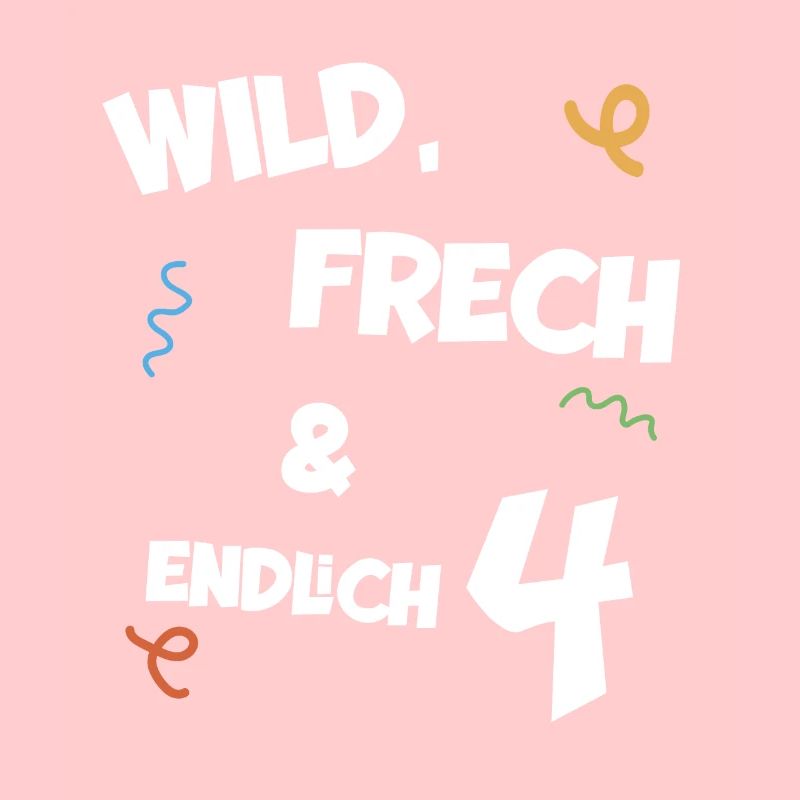 Kindergeburtstag vierter Geburtstag Junge Mädchen