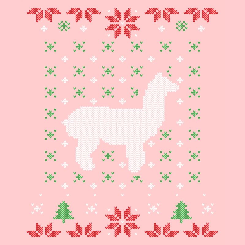 Lama hässlicher Weihnachtspullover