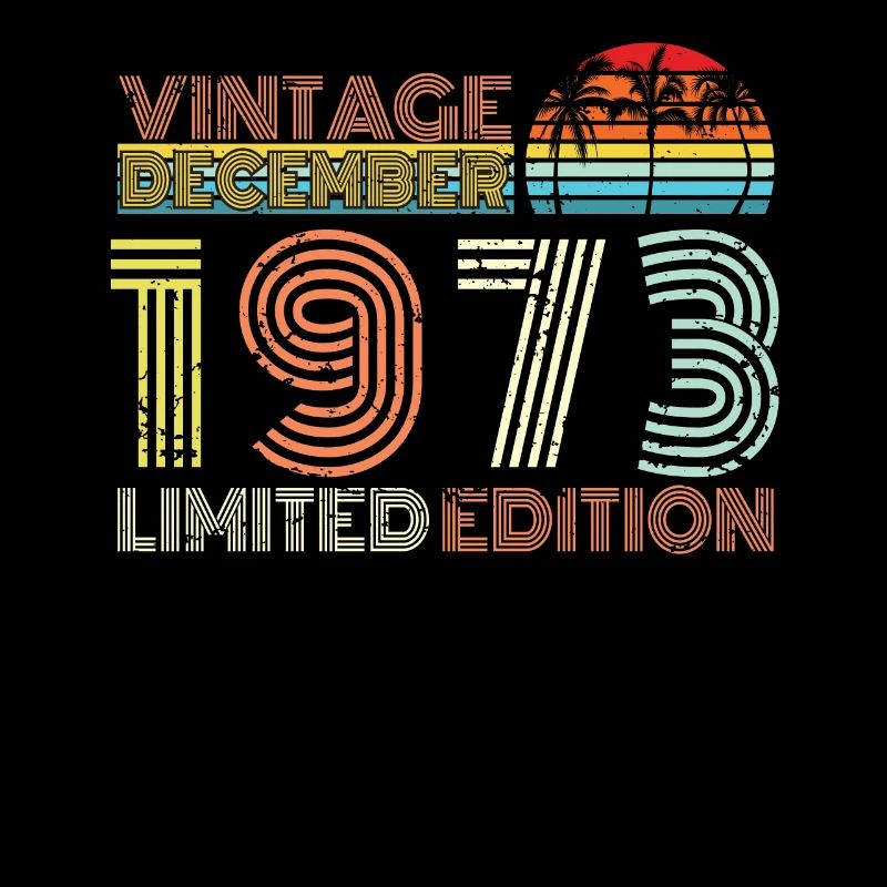 Décembre 1973 Limited Retro Gift