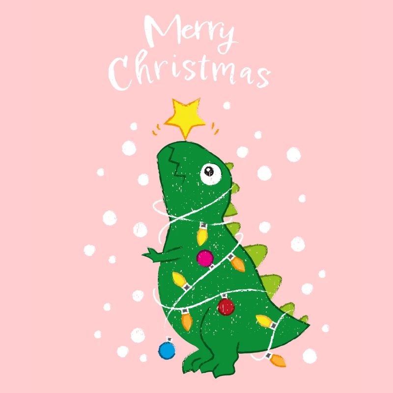 Arbre de Noël T-Rex Dino Arbre de Noël