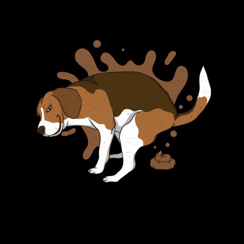 BEAGLE kackt Kackhaufen