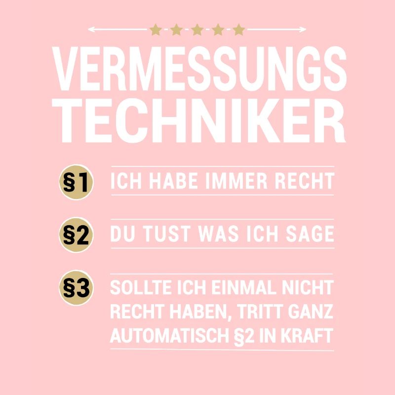 Vermessungstechniker Beruf eigene Paragraphen