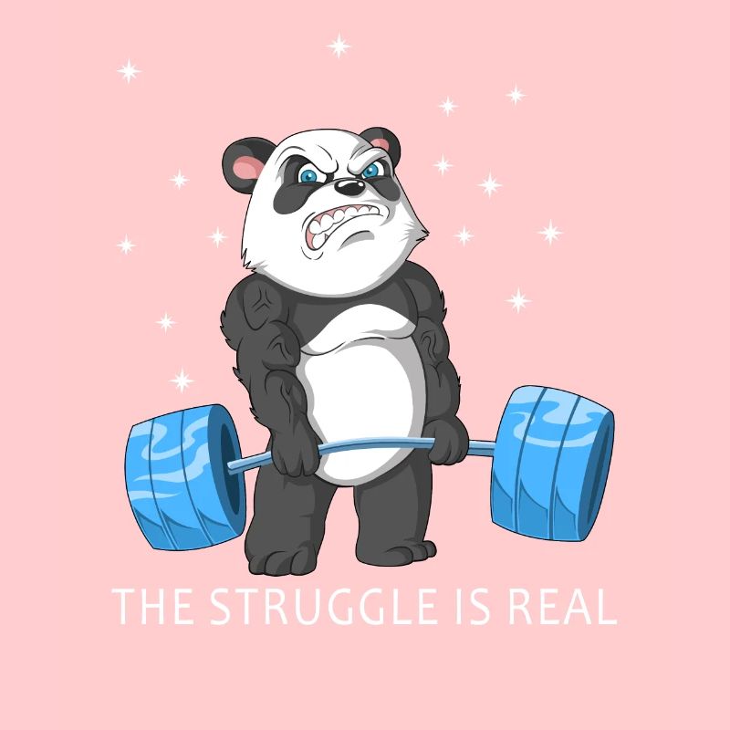 der Kampf ist echter Panda