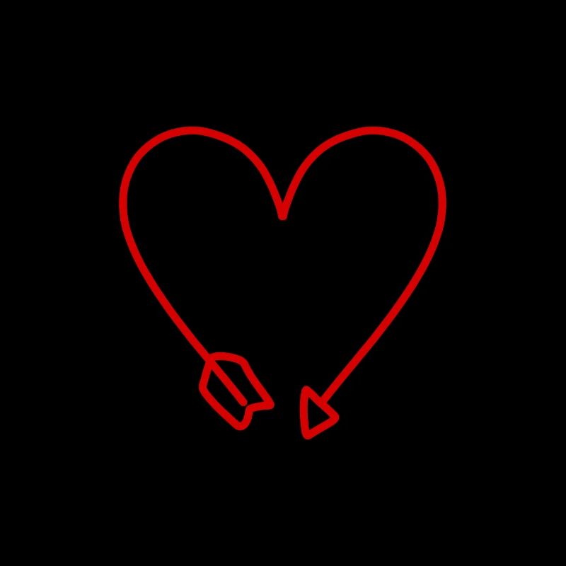 Cupidon’s Arrow Saint-Valentin Amour amoureux
