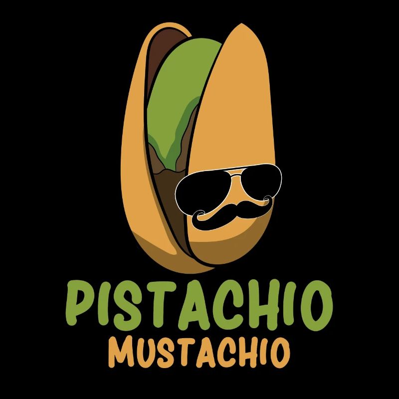 Pistachio Mustachio Mustache Nut Pistachios