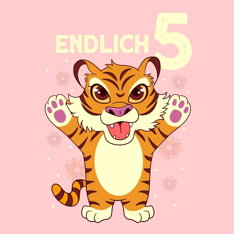 Endlich 5 - Tiger 5. Geburtstag