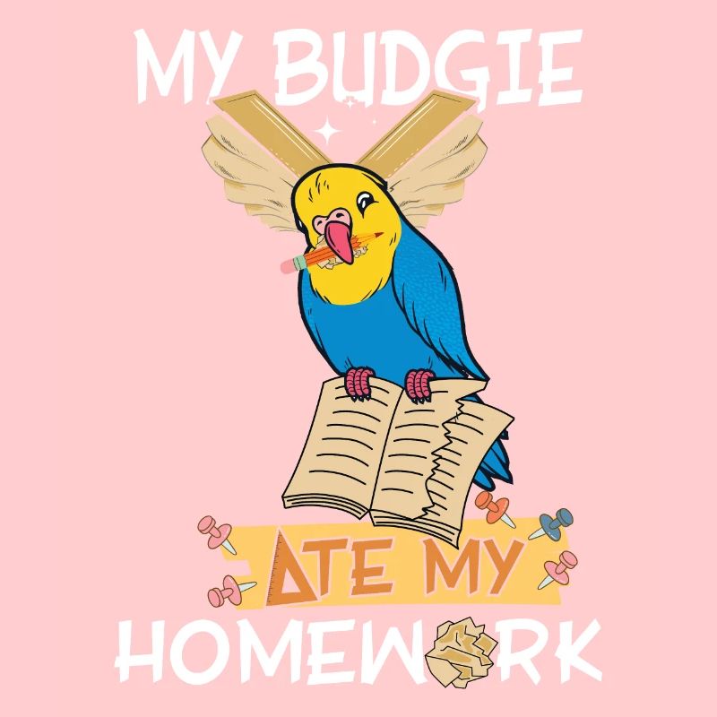 La perruche a mangé mes devoirs