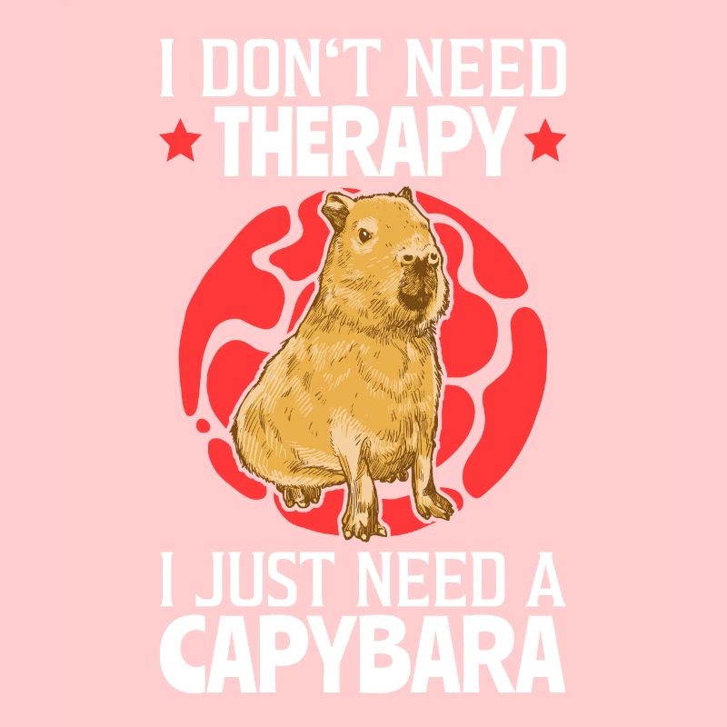 Capybara my therapy South America capybara