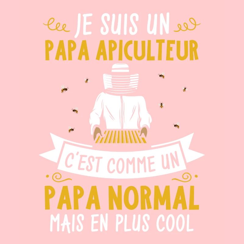 Papa apiculteur c'est comme Papa normal