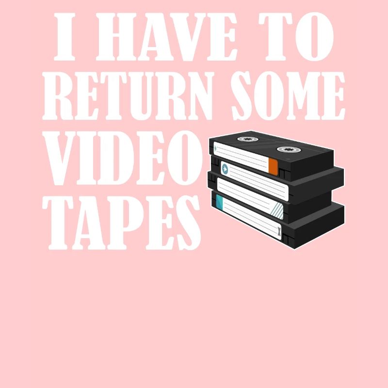 Video Cassette Tape Nineties Gift