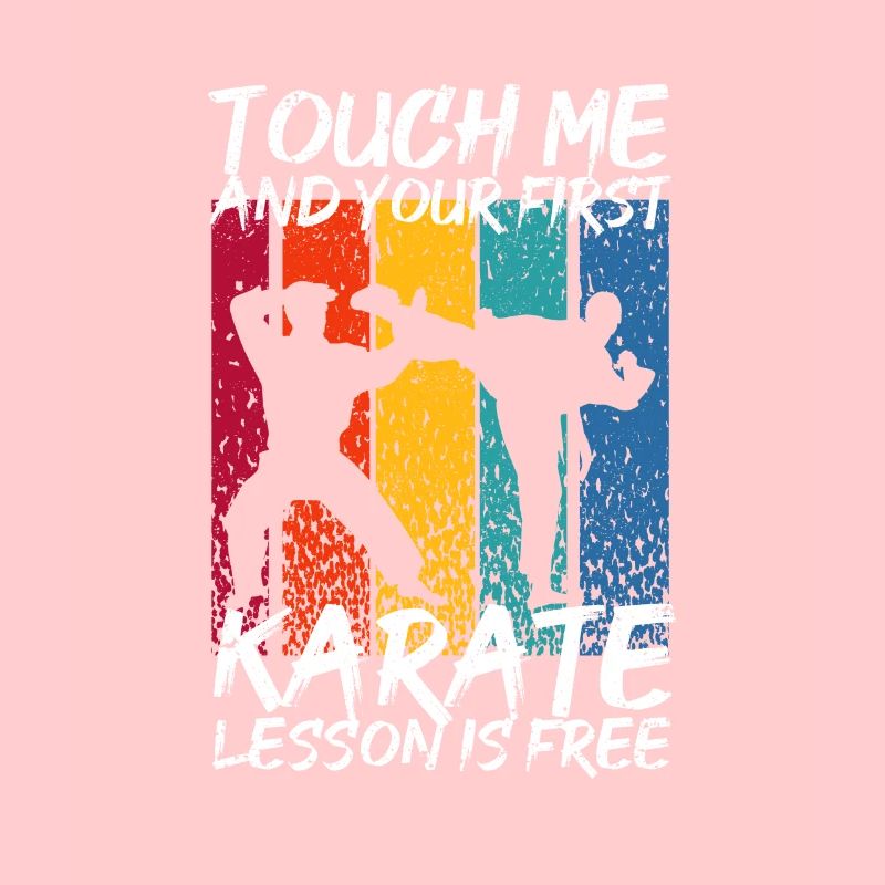 Berühre mich und deine erste Karate-Stunde ist