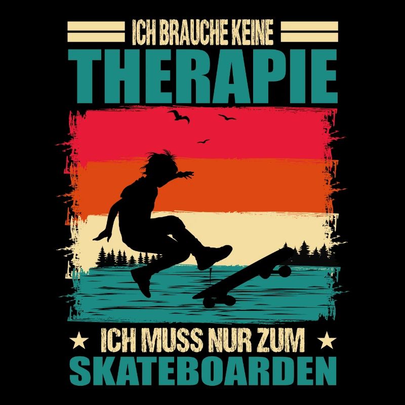 Skateboarder Motiv beim Skating in der Halfpipe