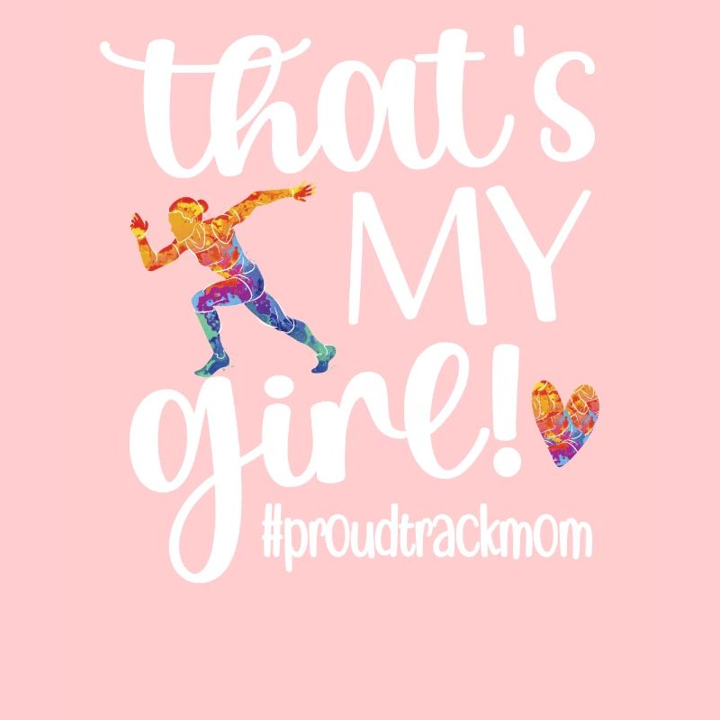 Stolze Leichtathletik-Mutter Von Leichtathlet Mama