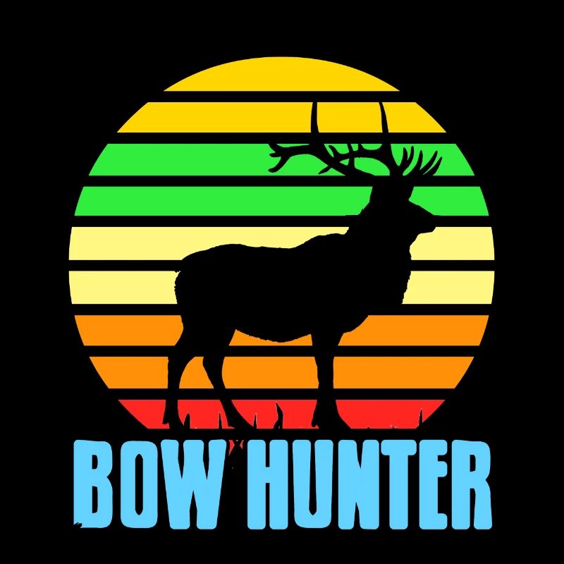Retro Vintage Bow Hunter Epic Cool Archery Tea