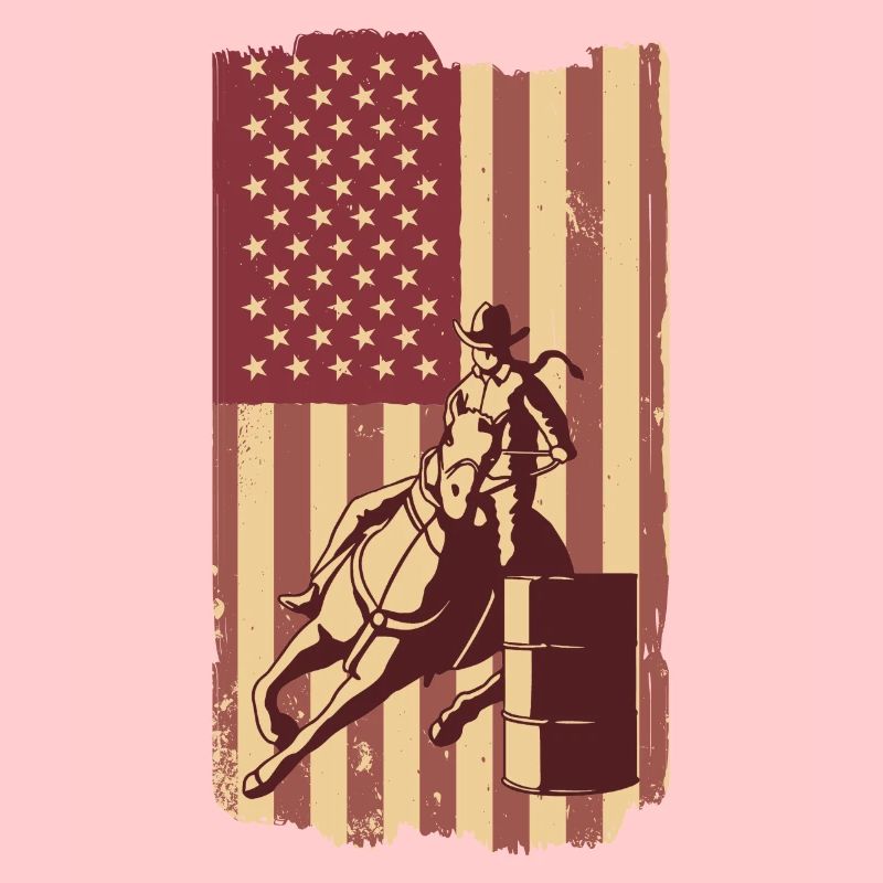 Tonneau de course de chevaux de course Tonneaux de chevaux