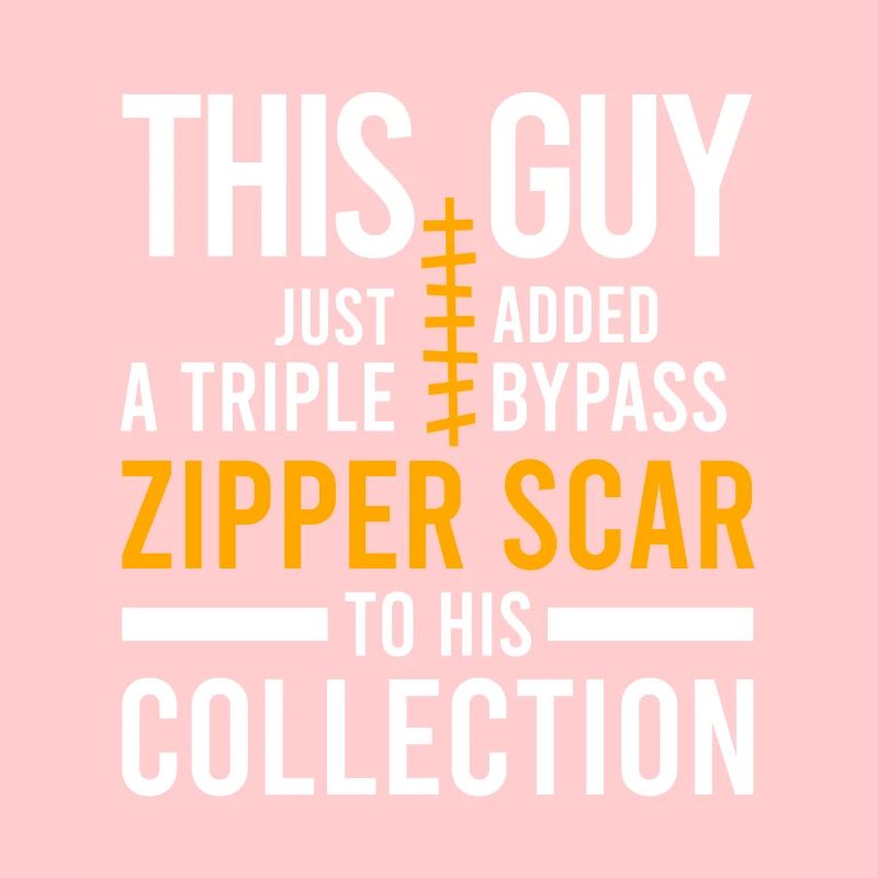 Heart Surgery Survivor Bypass Scars Recovery Gift