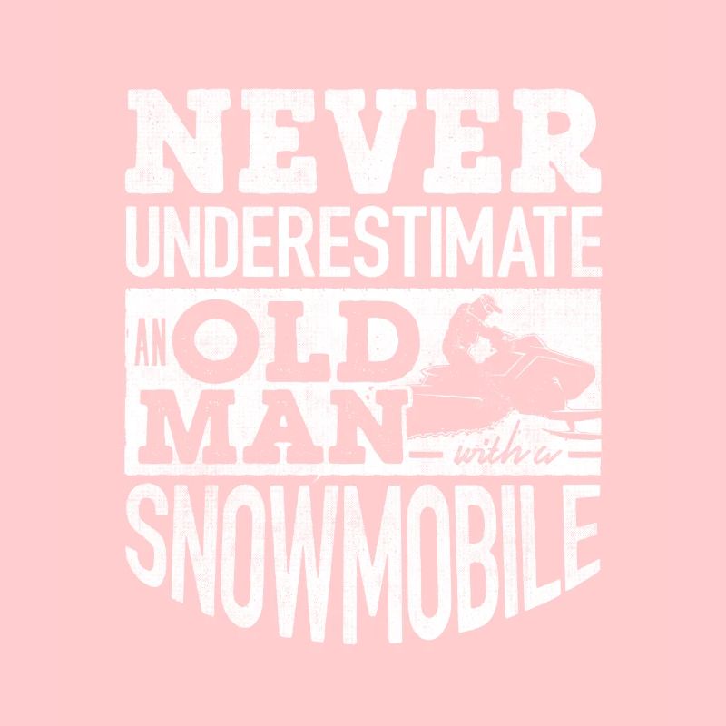 Snowmobile Riding Snowmobiling Snowmobiler Old