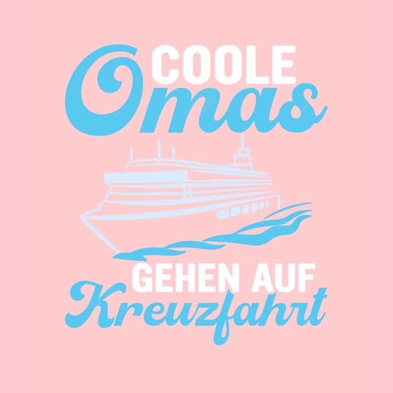 Coole Omas gehen auf Kreuzfahrt Urlaub Großmutter