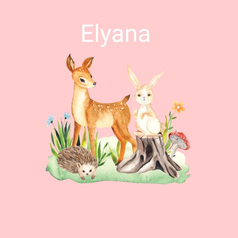 Animal deer rabbit hedgehog Elyana
