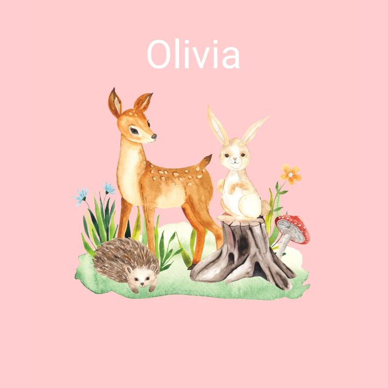 Animal cerf lapin hérisson Olivia