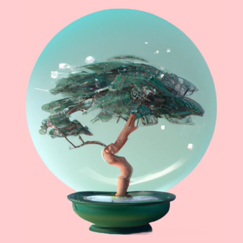 Bonsai 2, digital Art