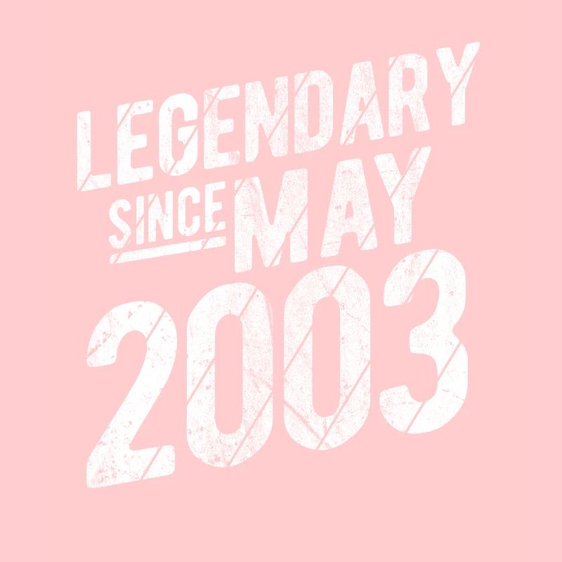 20th Birthday Gift Legendary Since May 2003 20 Yea