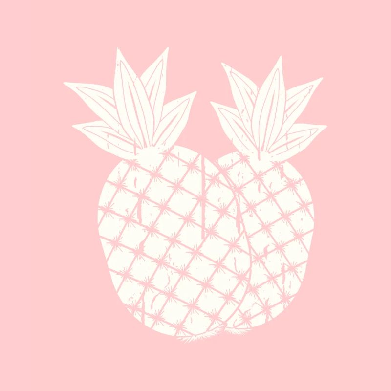 Pineapple, fruit illustration
