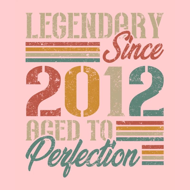 Vintage 2012 Retro Geburtstagsgeschenk