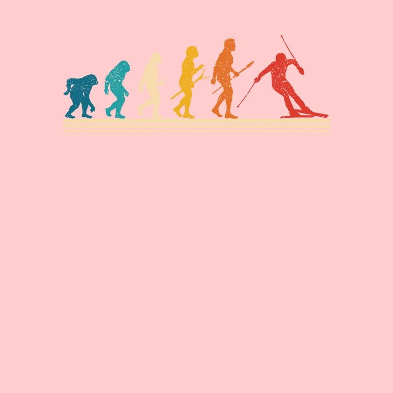 Ski Évolution humaine Drôles de skis