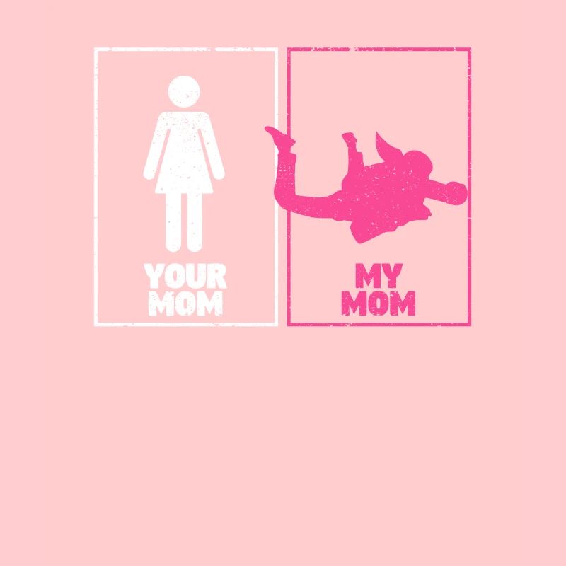 Deine Mutter Meine Mutter Fallschirmspringerin