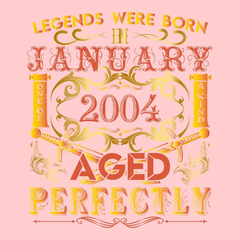 Januar 2004 - Geburtstag 2004 wurden Legenden geboren.