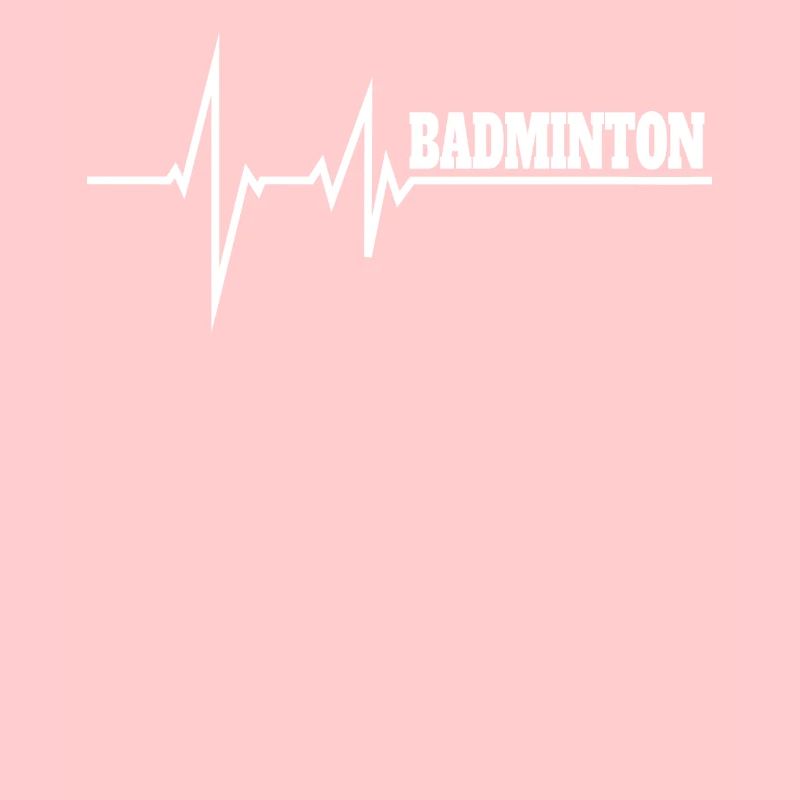 Conception d’idée cadeau de joueur de badminton