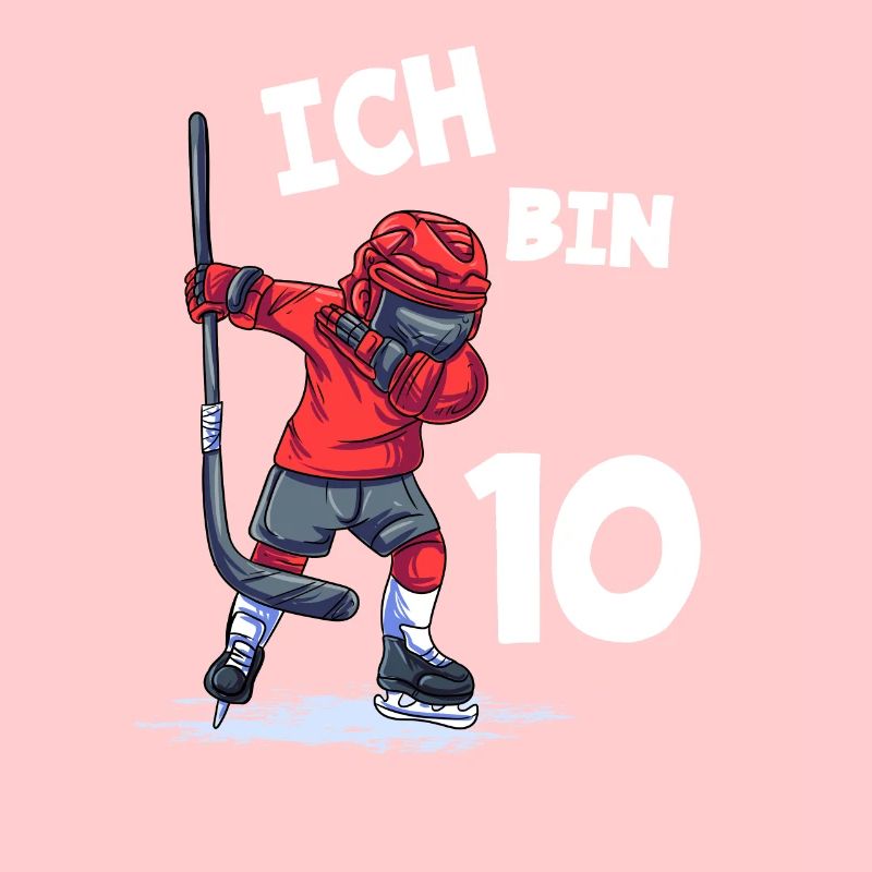 Ich bin 10 Jahre Eishockey 10. Geburtstag