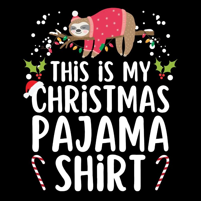 Pyjama de Noël Pyjama Chemise de nuit
