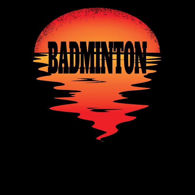 Badminton Geschenkidee Sport Design